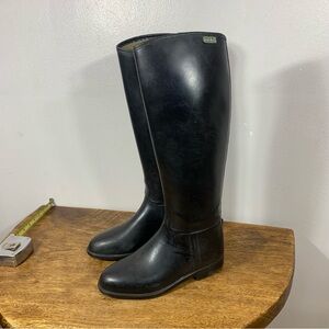 Aigle made in france horse riding waterproof boots